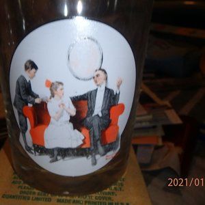 Shall We Dance? by Norman Rockwell Saturday Evening Post Jan 13 1917  Glass #472